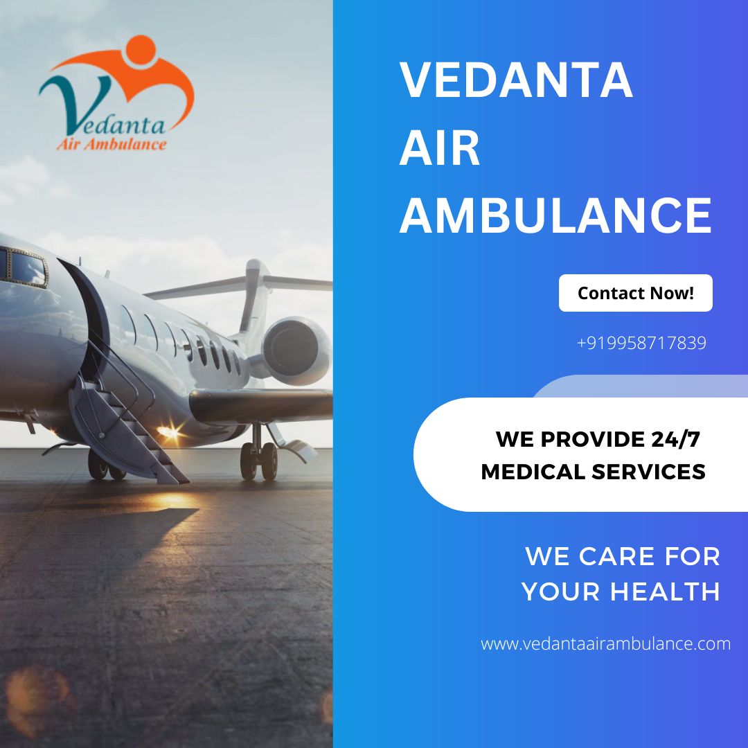Book Vedanta Air Ambulance Service in Allahabad for Safety Purposes