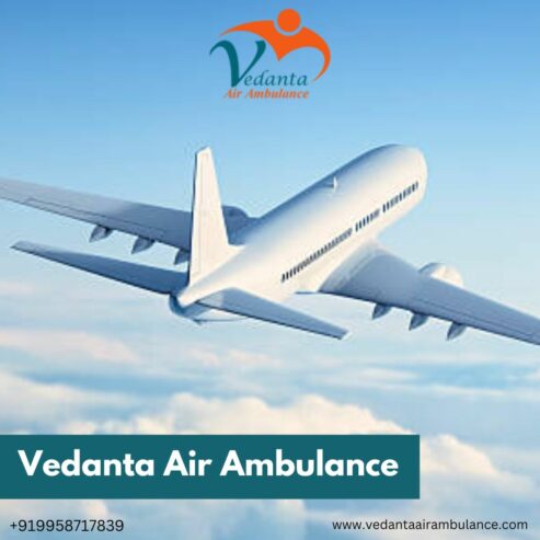 Hire Commercial Jet Air Ambulance Service in Jabalpur by Vedanta