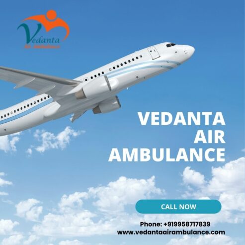 Choose Safe Vedanta Air Ambulance Service in Kolkata with Personalized Patient Care