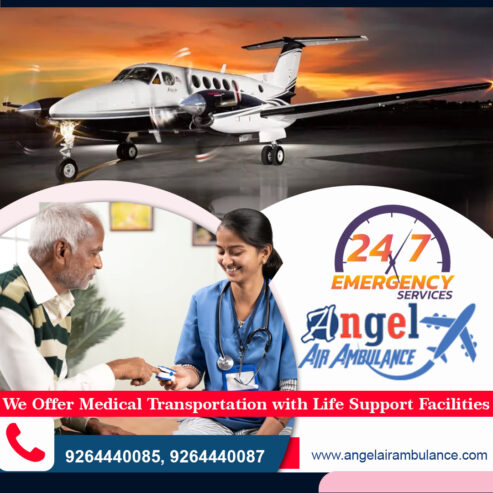 Get Emergency Angel Air Ambulance Facilities in Patna for Best Services