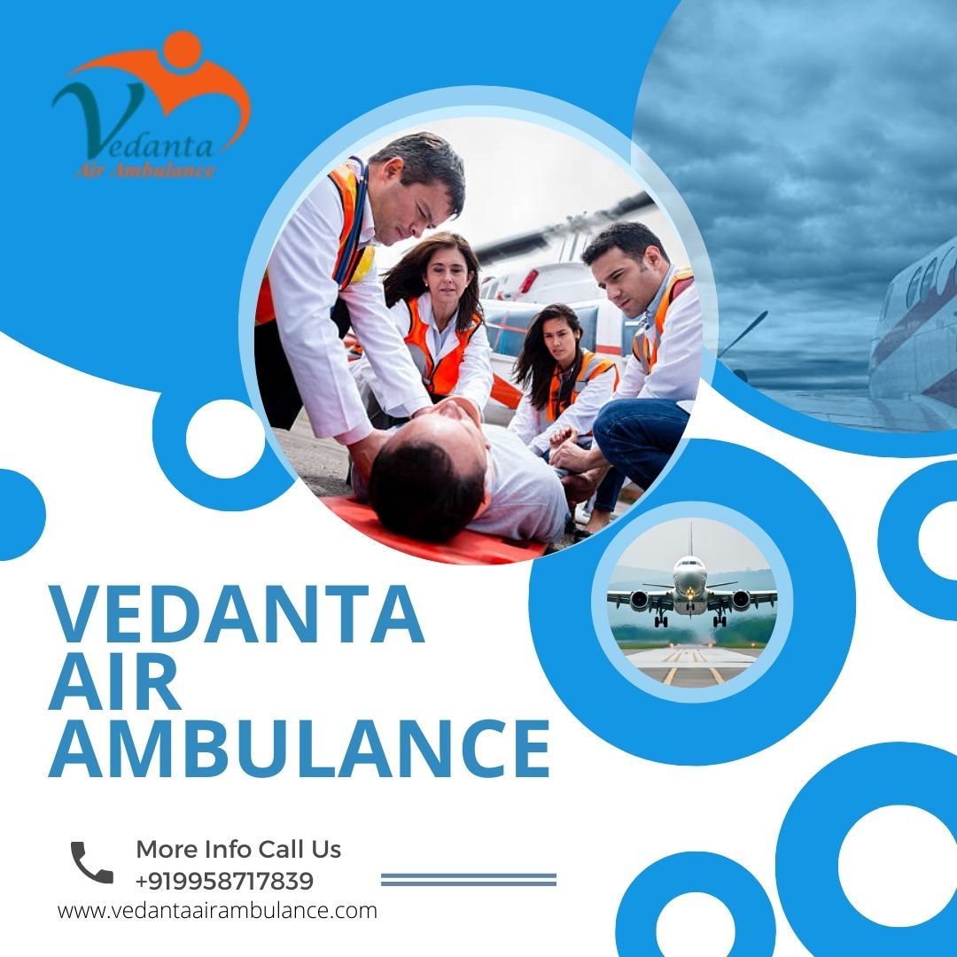 Get Charter Air Ambulance Service in Bangalore by Vedanta with Hi-Tech Facility