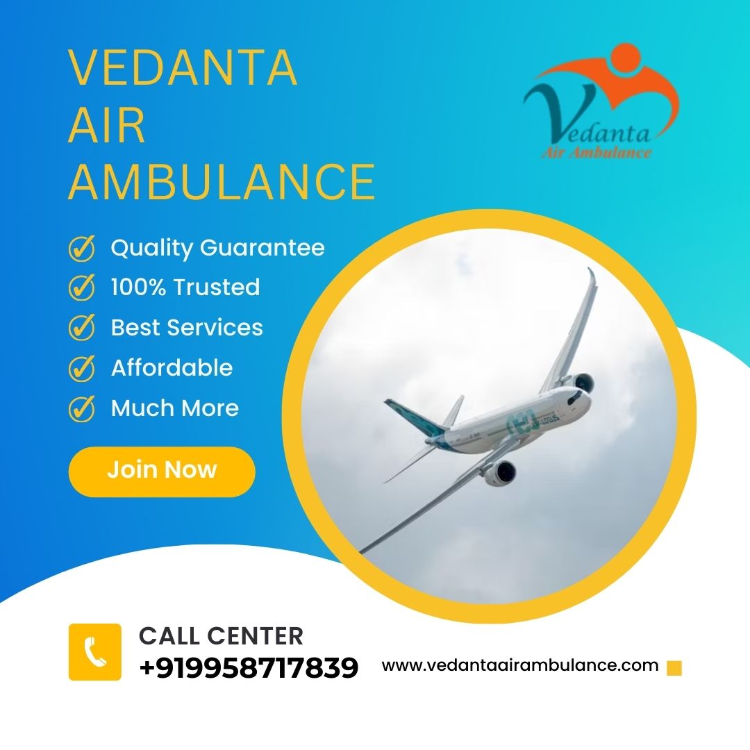 Use Vedanta Air Ambulance Service in Shillong for a Hassle-Free Journey