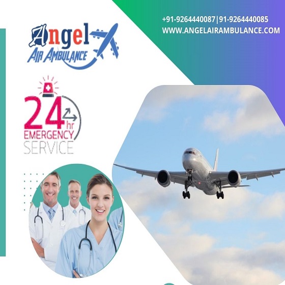 Book Fast Patient Transfer Service by Angel Air Ambulance Service in Gorakhpur