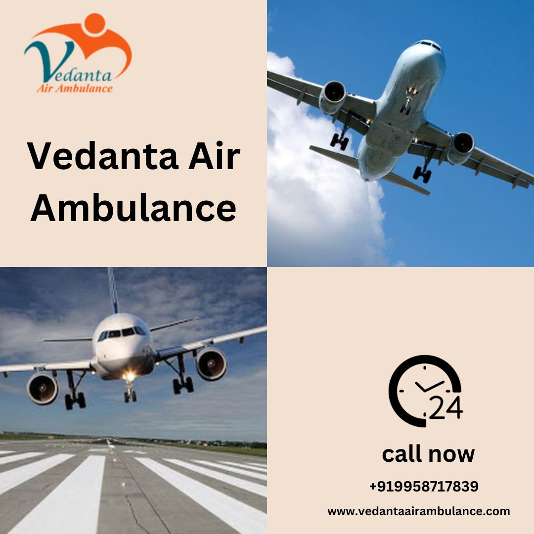 Book 24 Hour Medical Air Ambulance Service in Raipur with Health Care System