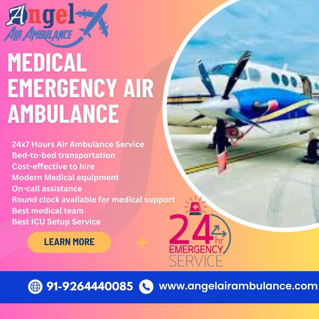 Choose Masterly Air Ambulance Service in Patna with a Complete ICU Facility