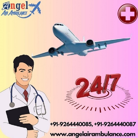 Hire Angel Air Ambulance Service in Kolkata with Superb Medical Support