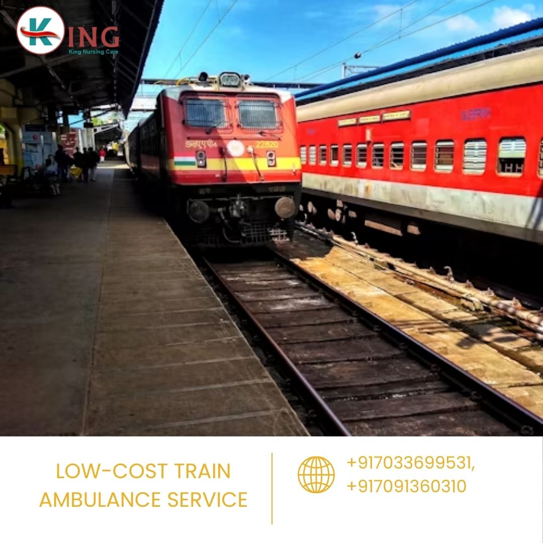 Hire King Train Ambulance Service in Nagpur with Life-Saving CCU Features