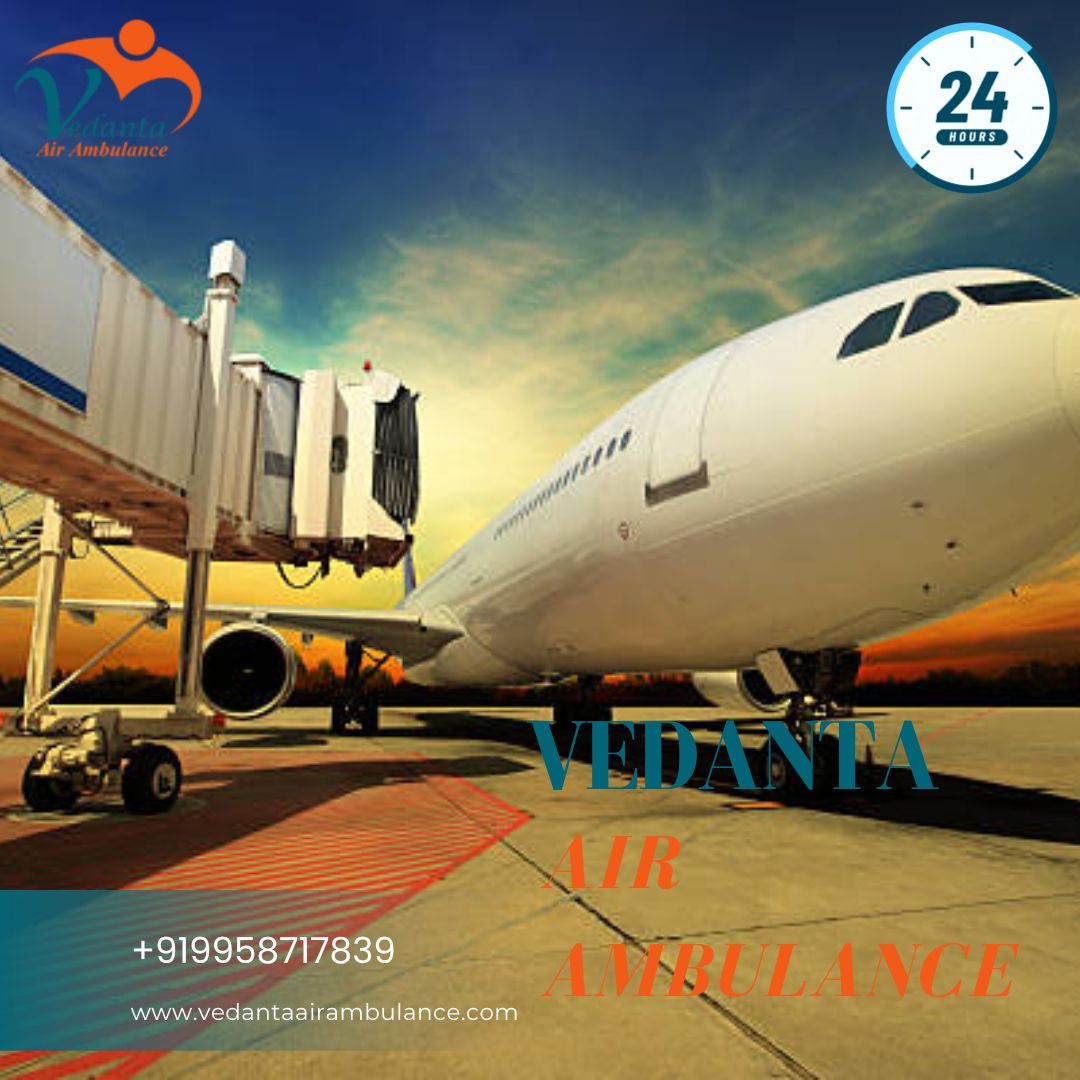 Avail of Vedanta Air Ambulance Service in Allahabad with Bed-to-Bed Transfer of Patient