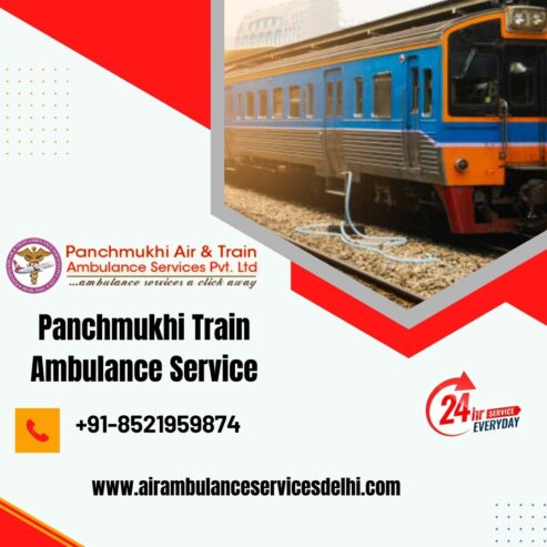 Hassle-Free Sick Person Evacuation by Panchmukhi Train Ambulance Services in Bangalore