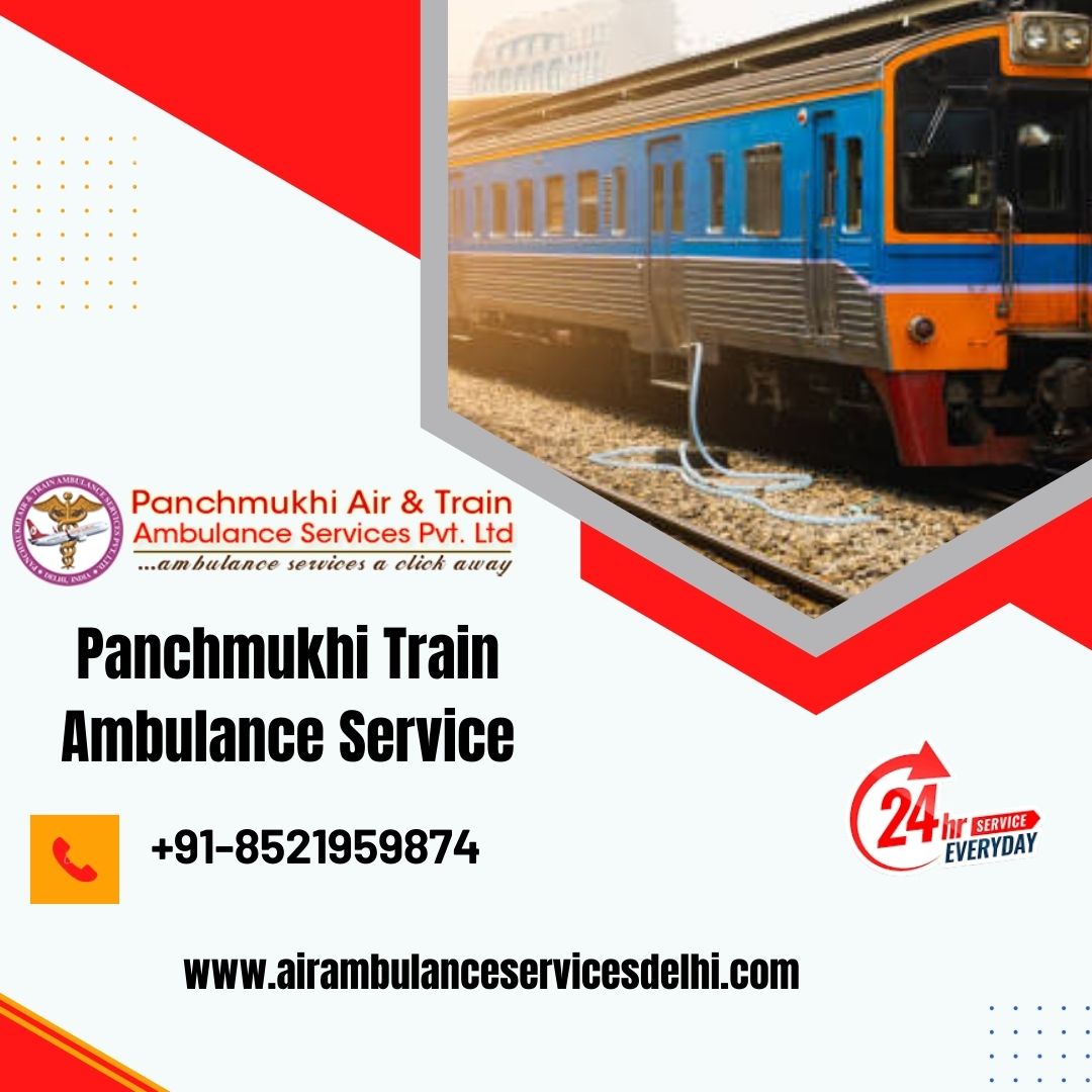 Pick Emergency Patient Transfer by Panchmukhi Train Ambulance Service in Bhopal
