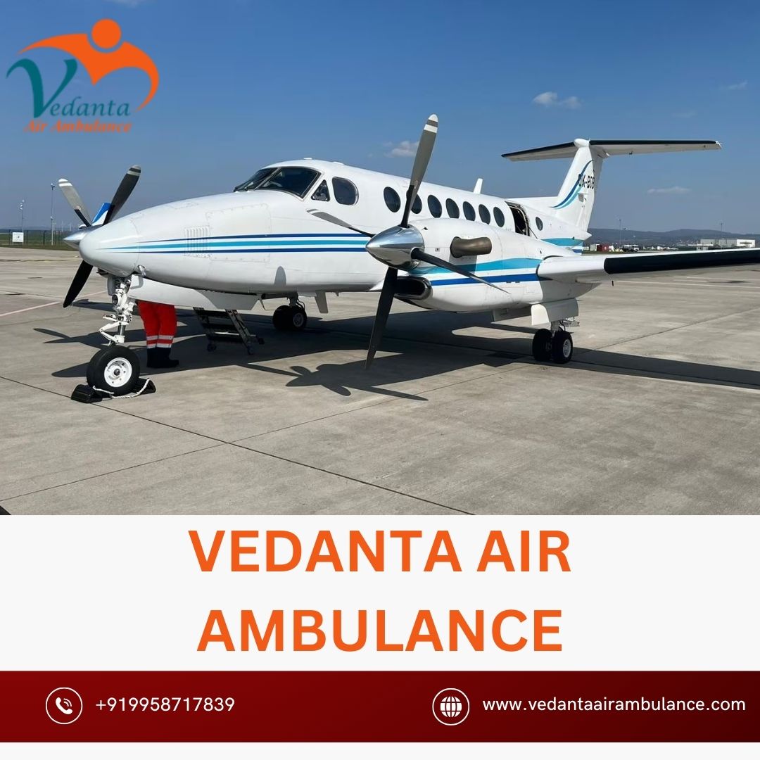 Hire Vedanta Air Ambulance Service in Jamshedpur with MBBS Doctors