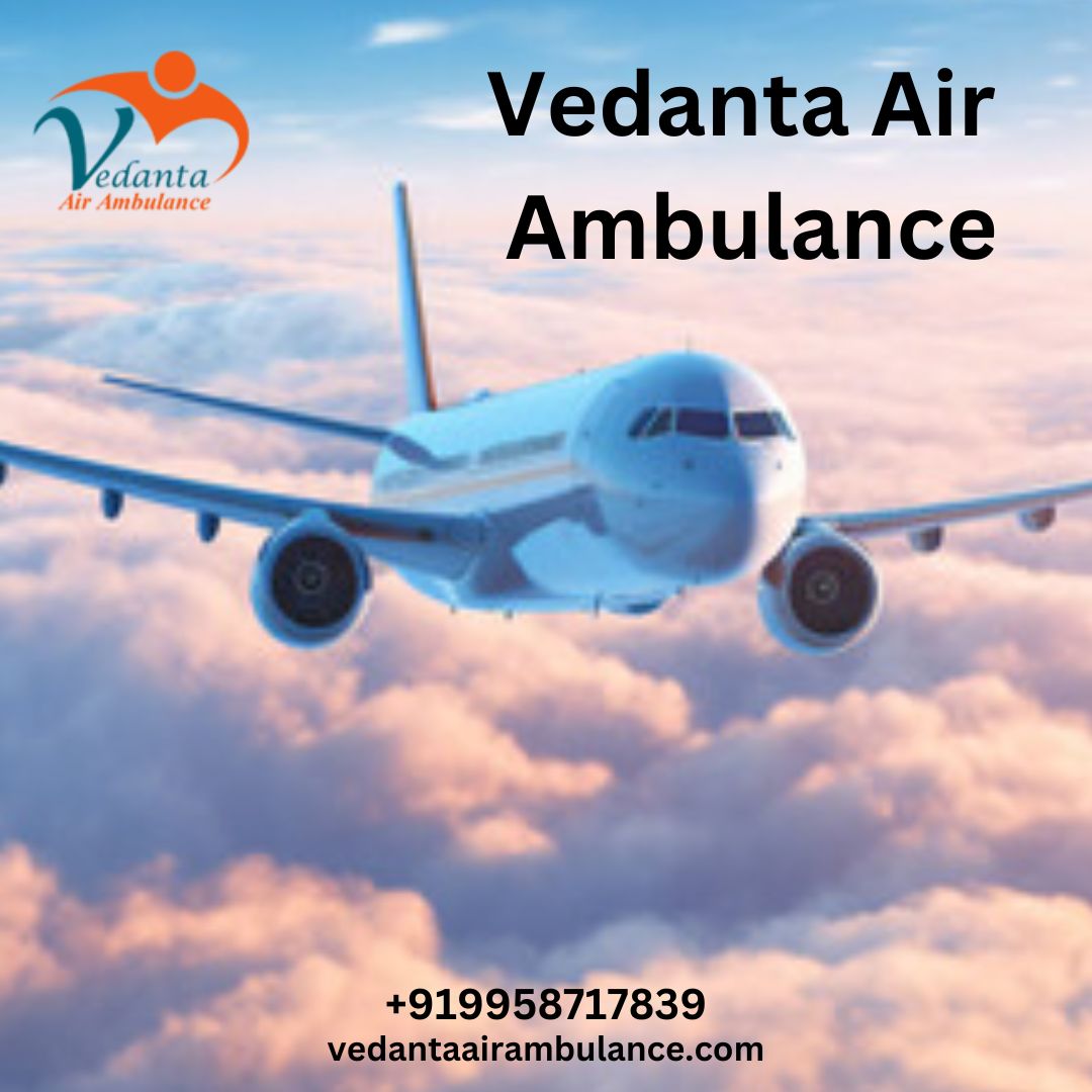 Find The Safest Air Ambulance in Indore by Vedanta with Medical Service