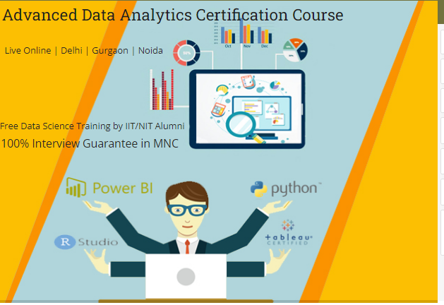 Data Analytics Course in Delhi, Free Python/ R Program, Holi Offer by SLA Consultants Institute in Delhi, NCR, Credit Rating Analyst Certification [100% Job, Learn New Skill of ’24] get Genpact Data Science Live and Project Based Training,