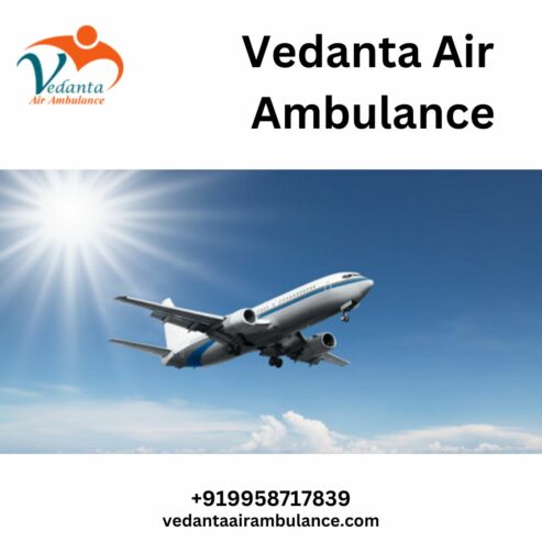 Select Reach Your Destination Safely Through Vedanta Air Ambulance Service in Cooch Behar