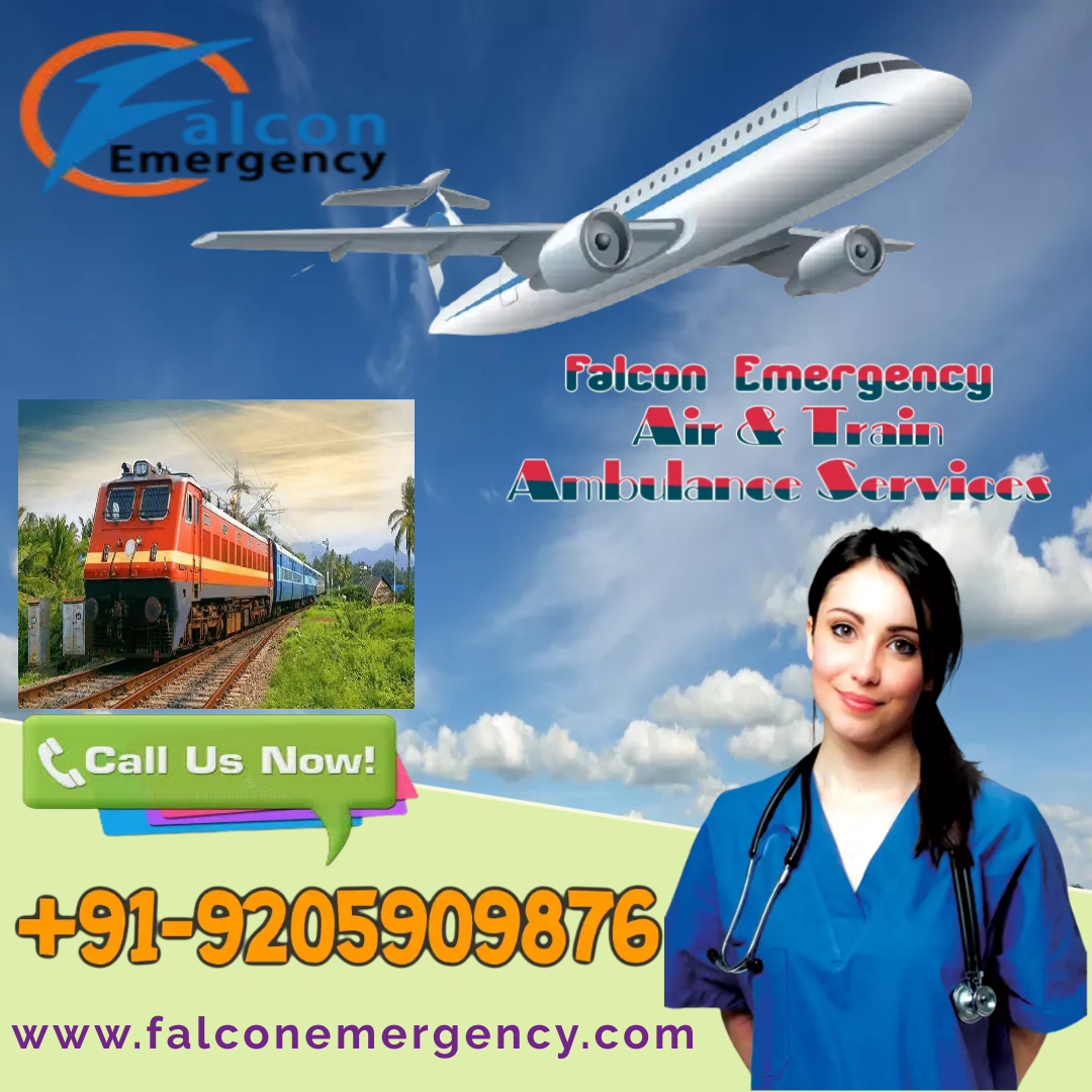 Falcon Train Ambulance in Patna Serves a Risk-Free Medium of Medical Evacuation