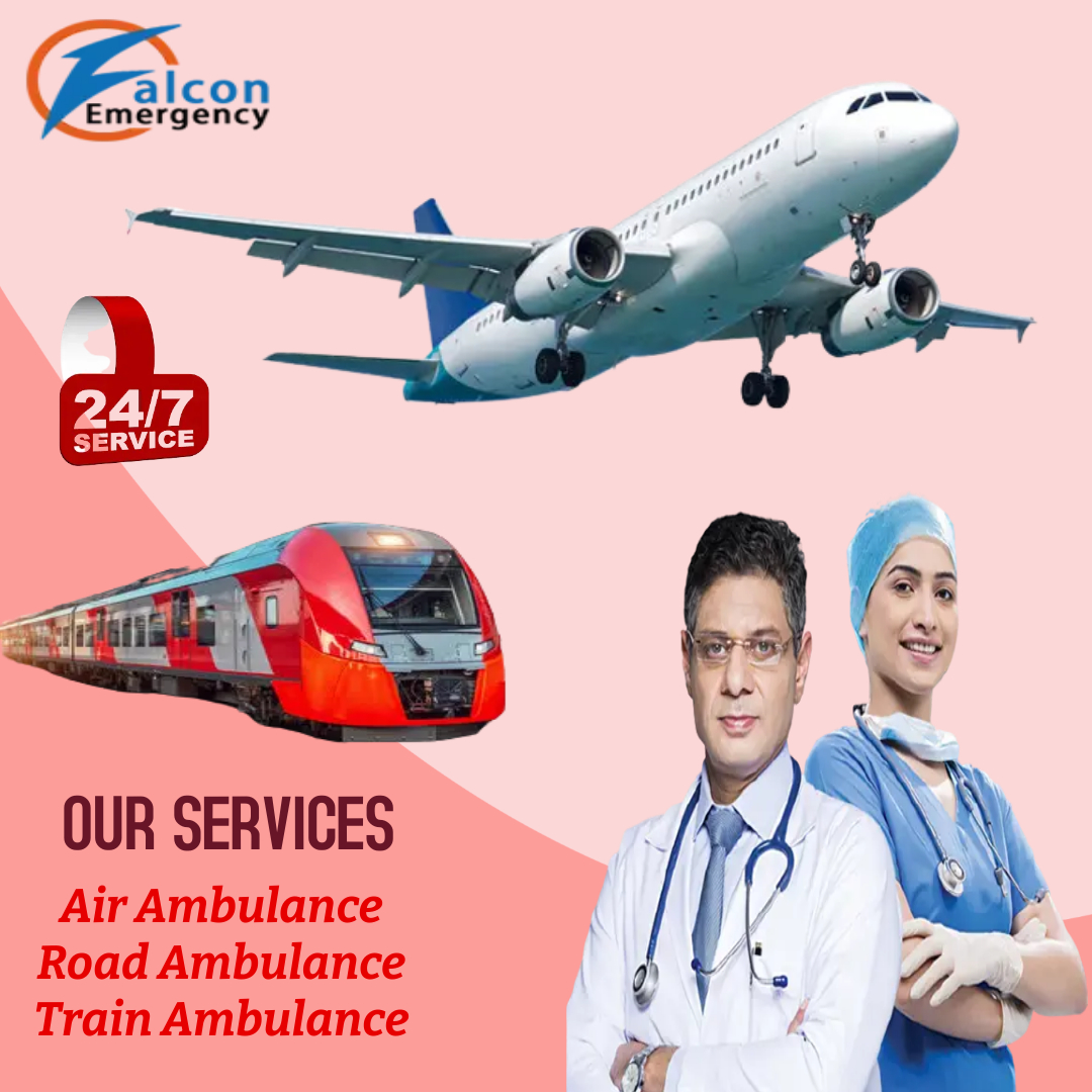 Pre-Hospital Care Provided by Falcon Train Ambulance in Ranchi is better while Shifting Patients