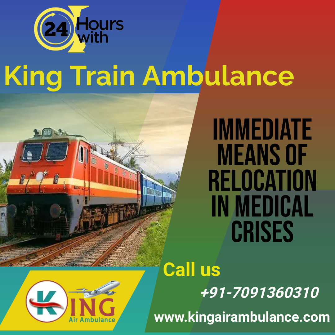 Take King Train Ambulance Services in Ranchi with Remarkable Ventilator Support