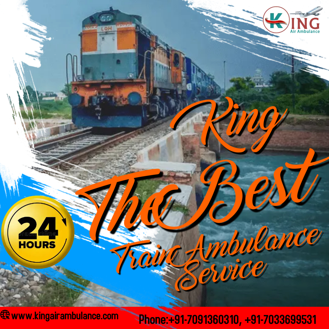 Hire King Train Ambulance Service in Mumbai for the Superior ICU Features