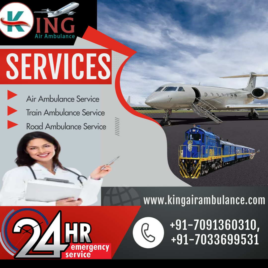Acquire King Train Ambulance Services in Bangalore for the Safe and Caring Transfer of the Patient