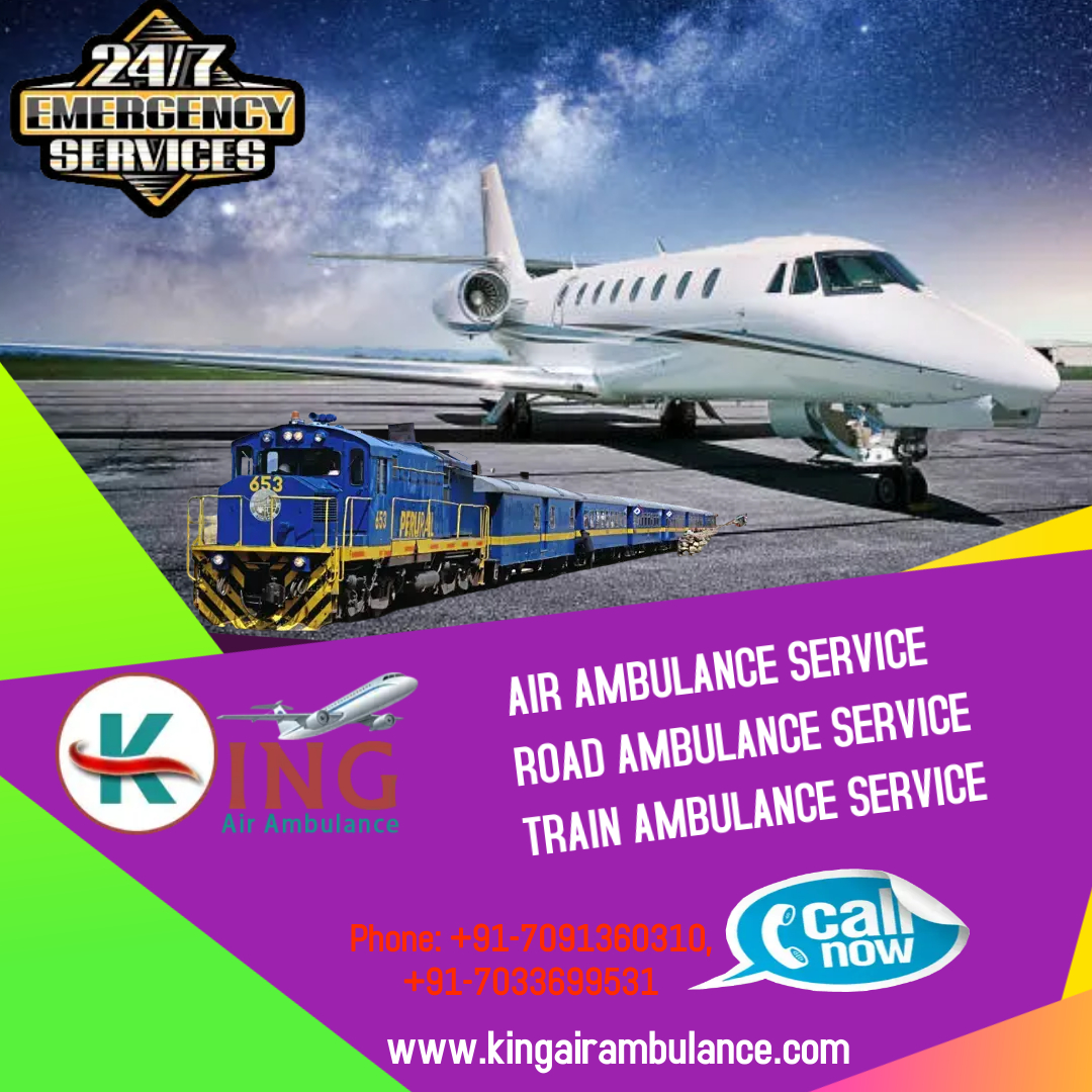 Hire King Train Ambulance Service in Delhi for the Trouble-Free Transfer of the Patient