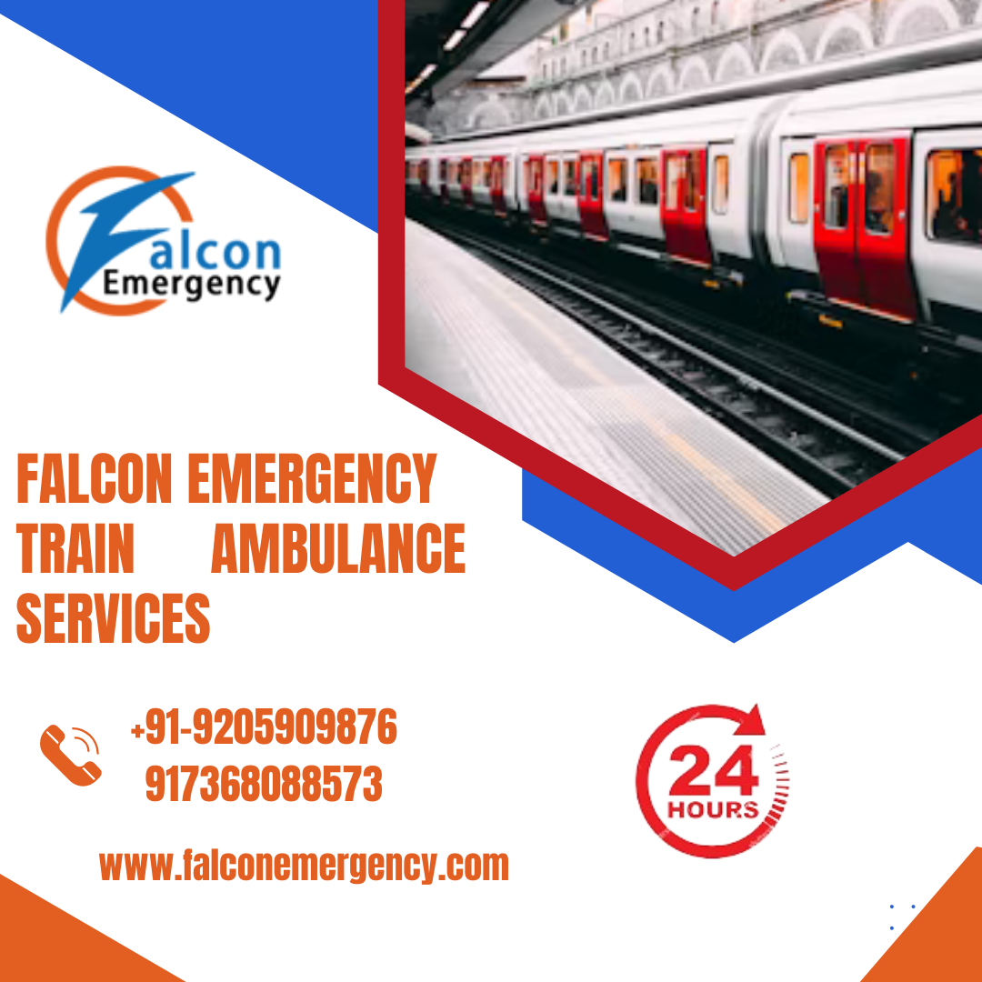 Get Train Ambulance Services in Jamshedpur Falcon Emergency at an affordable rate