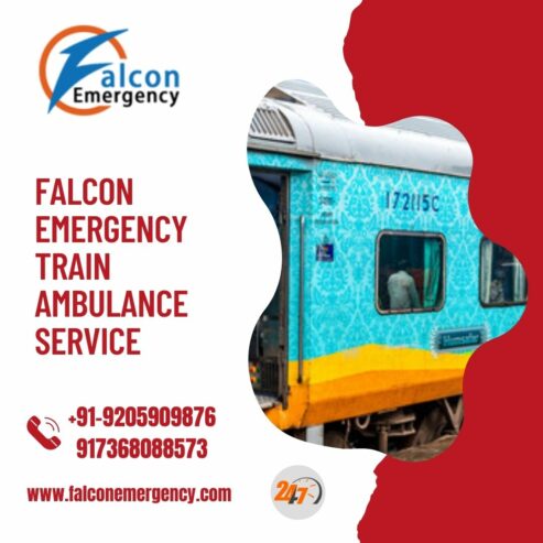 Choose Authentic ICU Setup Made by Falcon Emergency Train Ambulance Service in Nagpur