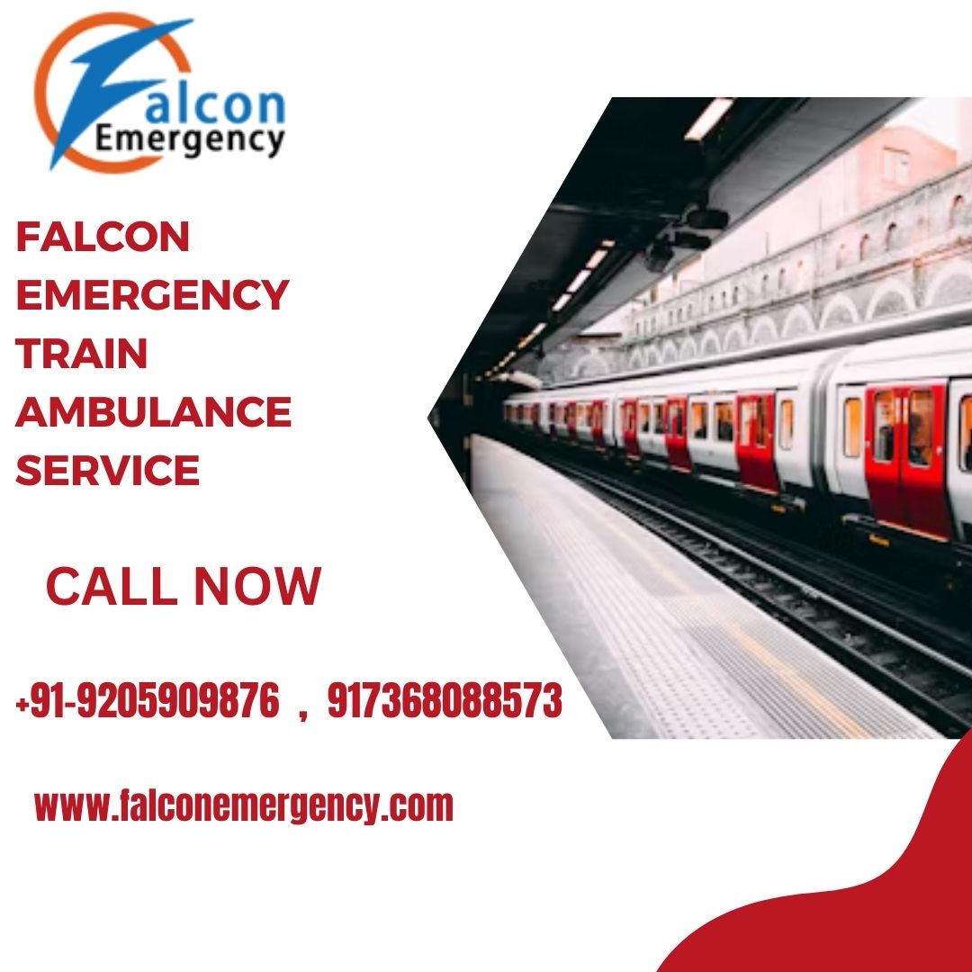 Gain Falcon Emergency Train Ambulance Service in Chennai with Life-support Medical Device