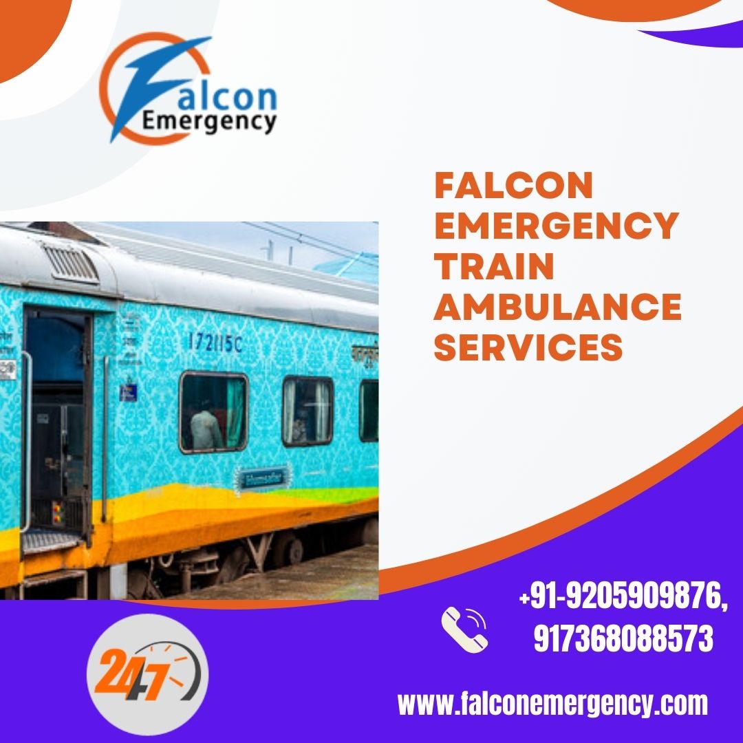 Utilize Train Ambulance Service in Delhi by Falcon Emergency with Best Medical Facilities