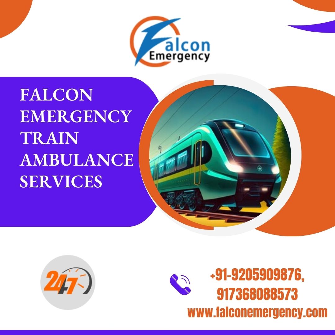 Gain Move Sick Patients Quickly with Falcon Emergency Train Ambulance Services in Nagpur