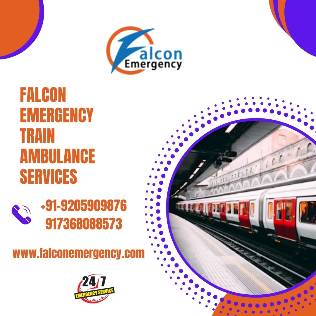 Gain Top-Notch Medical Medicine by Falcon Emergency Train Ambulance Services in Varanasi