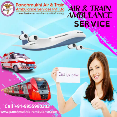 No Medium of medical transport is as efficient as Panchmukhi Train Ambulance in Guwahati