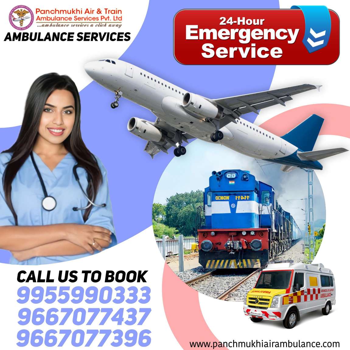 Get Panchmukhi Air Ambulance Services in Delhi for Fast and Secure Transportation