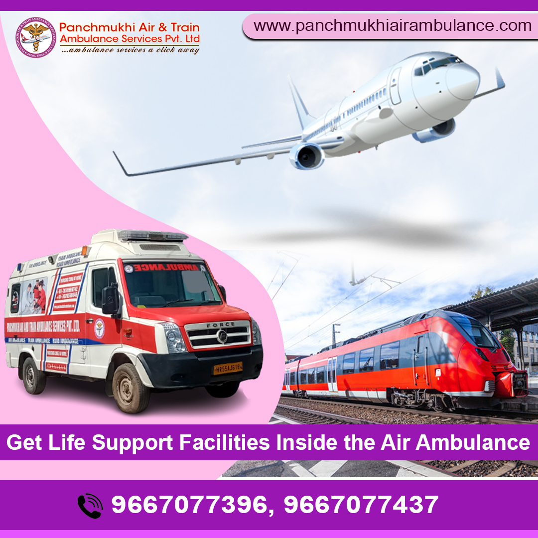 Gain Panchmukhi Air Ambulance Service in Chennai with World-Class Medical Features