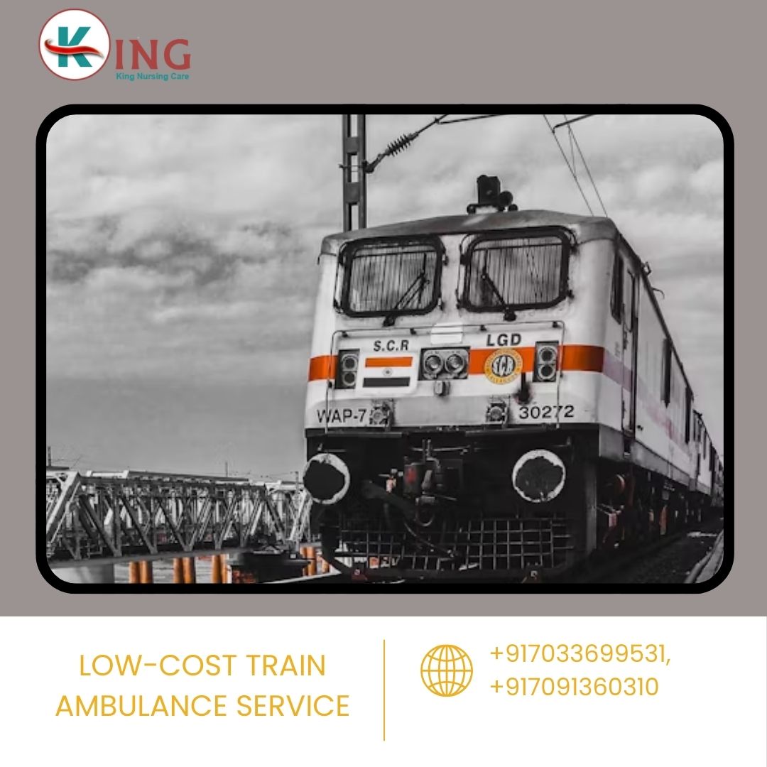 Take King Train Ambulance Service in Ranchi with Life-Saving MICU Features