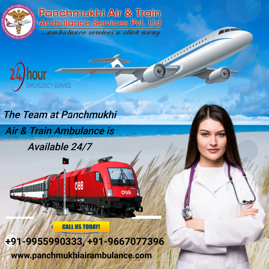 Panchmukhi Train Ambulance in Patna makes it Possible to Cover Longer Distance Efficiently