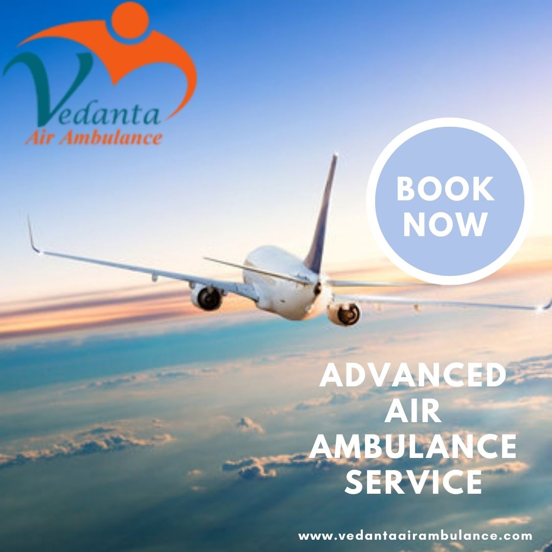 Gain Vedanta Air Ambulance Service in Siliguri for the Top-class CCU Features