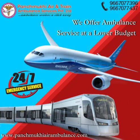 Hire Panchmukhi Air Ambulance Services in Guwahati with Complete ICU Setup