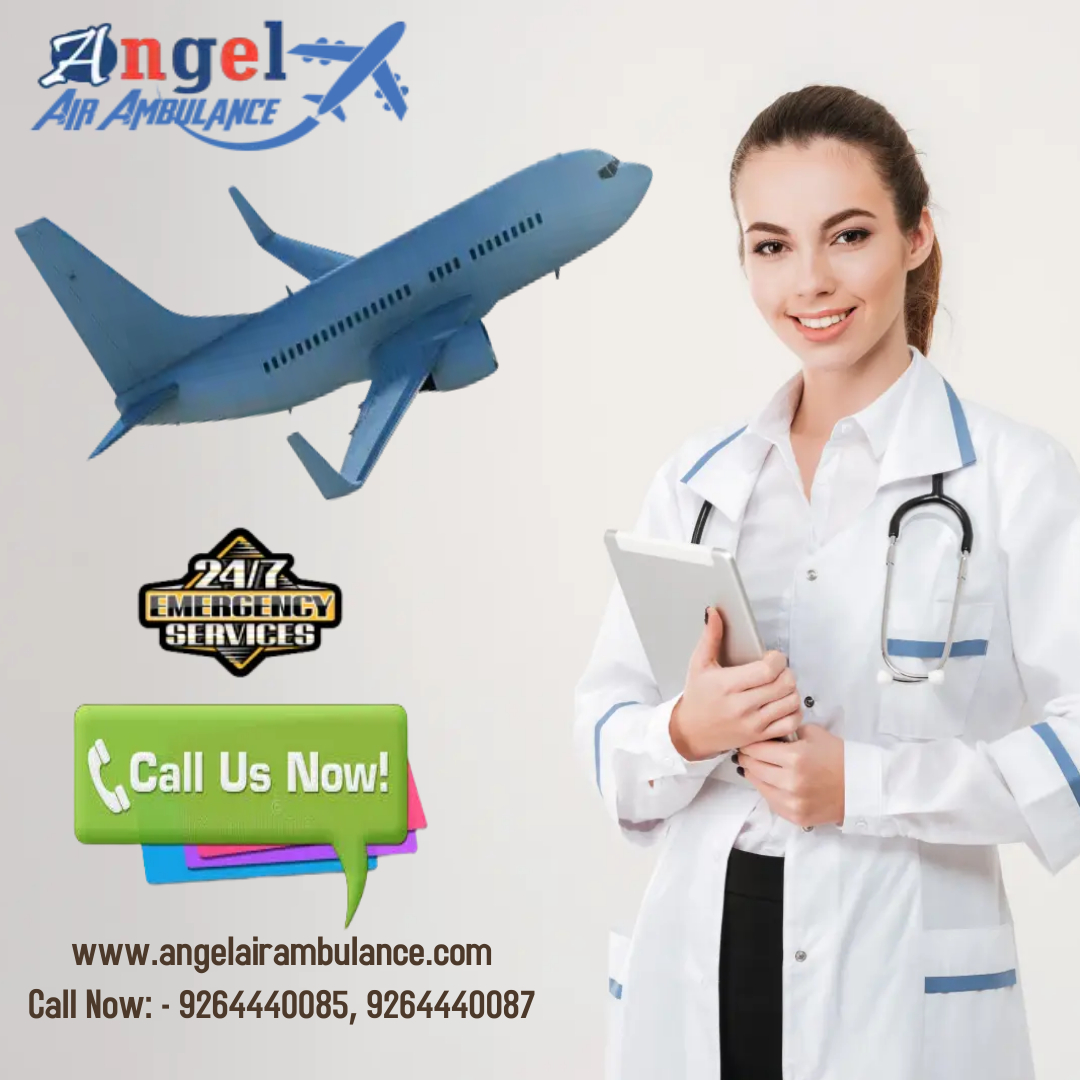 Angel Air Ambulance Service in Chennai is Serviceable 24X7