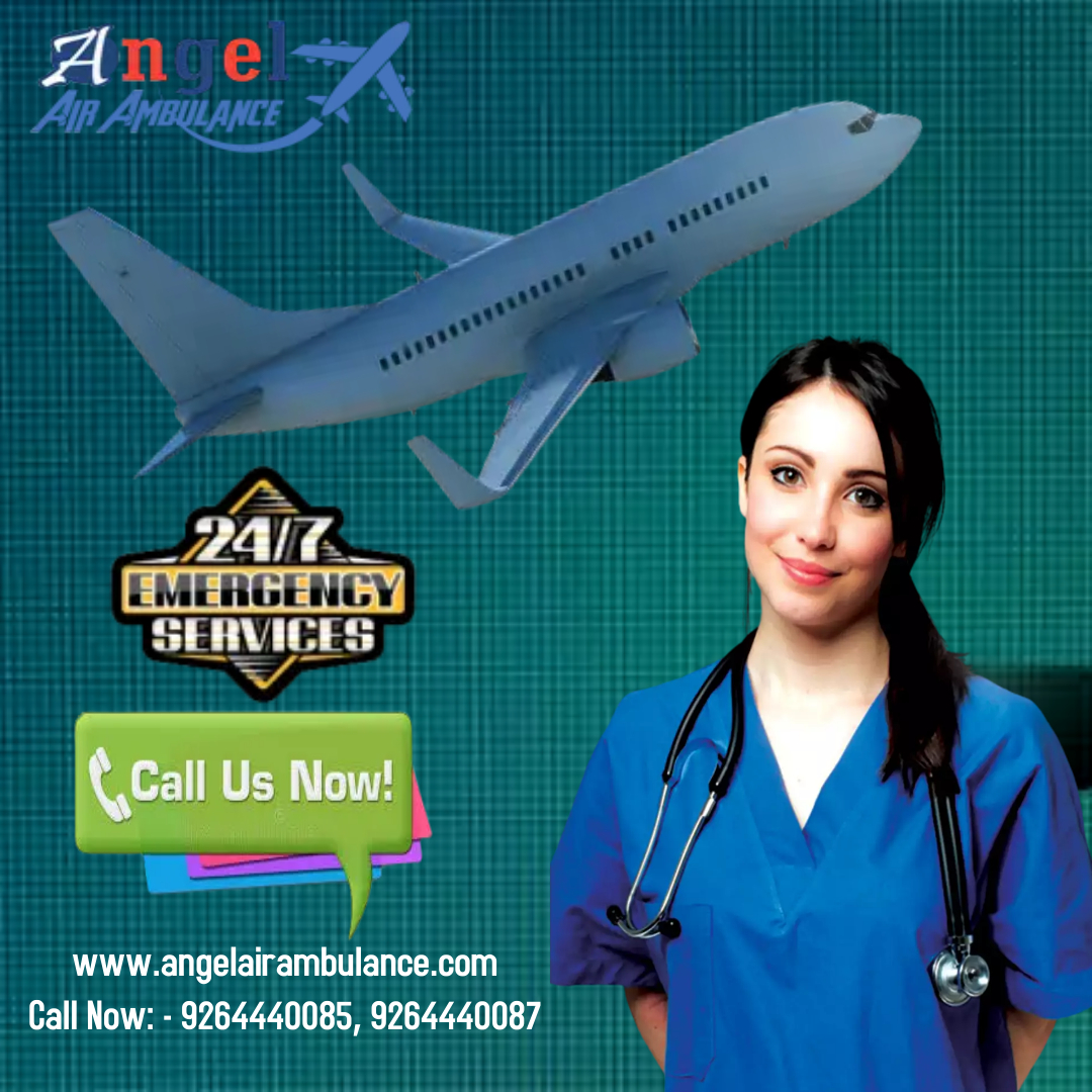 Angel Air Ambulance in Kolkata is Operating with Efficient Means to Shift Patients Cautiously