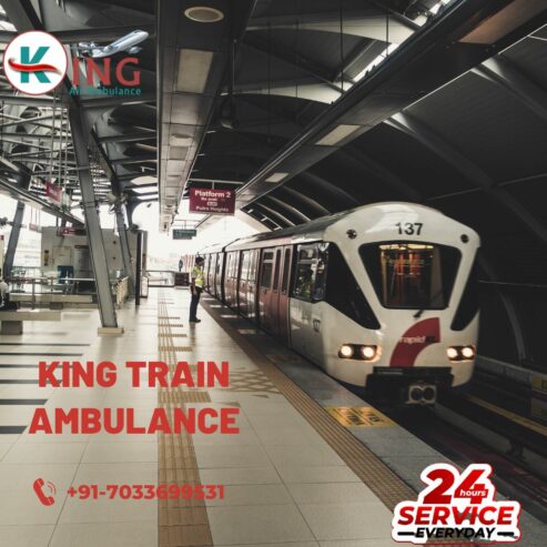 Avail King Train Ambulance Services in Kolkata for the Best Healthcare Medical Team