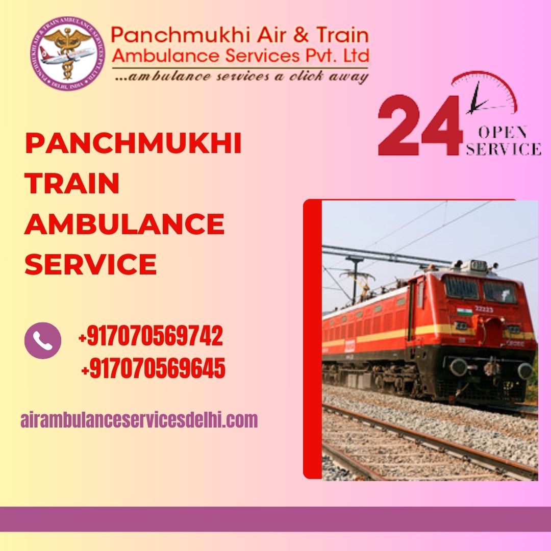 Bed-to-Bed Patient Transfer by Panchmukhi Train Ambulance Service in Lucknow