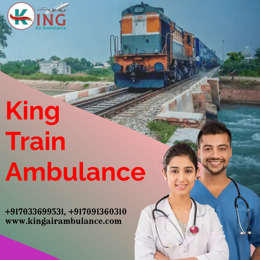 Choose a hi-tech ICU Setup with King Train Ambulance Service in Kolkata