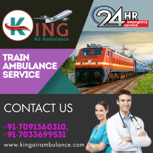 Gain King Train Ambulance in Mumbai with Life-support Medical Device