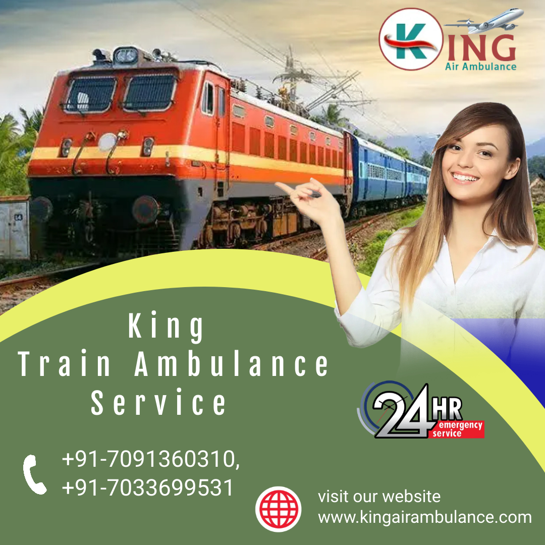 Take King Train Ambulance Services in Patna for a Quick Patient Journey