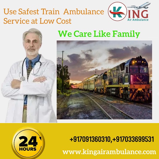 Avail of Ultimate-Modern ICU Setup by King Train Ambulance Service in Delhi