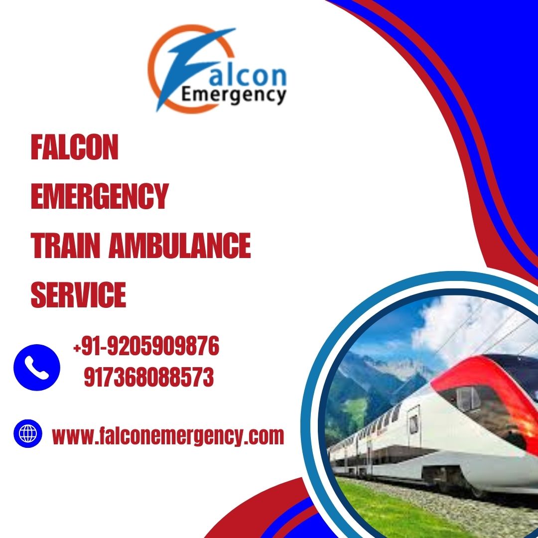 Select Falcon Emergency Train Ambulance Services in Jaipur with a Medical Device at a Low Fee