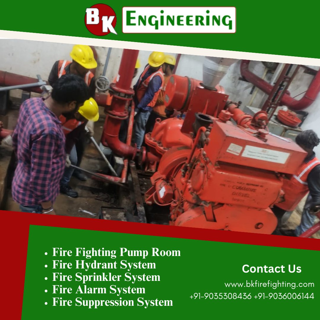 Optimizing Fire Safety: BK Engineering’s Comprehensive Fire Fighting Repair and Maintenance in Kanpur