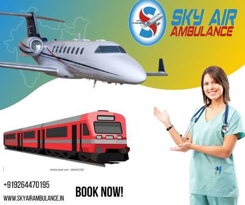 Hire Sky Train Ambulance Service In Patna With Easy And Safe Patient Transfer