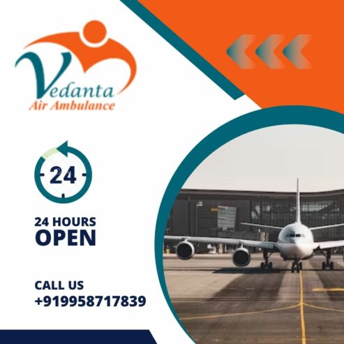 With Superior Medical Amenities Utilize Vedanta Air Ambulance in Mumbai