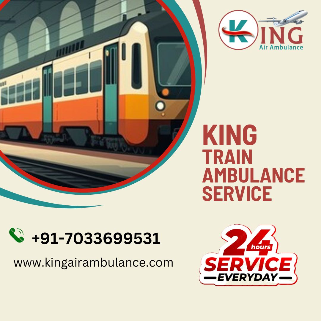 Select King Train Ambulance Service in Patna with the world-class ICU setup